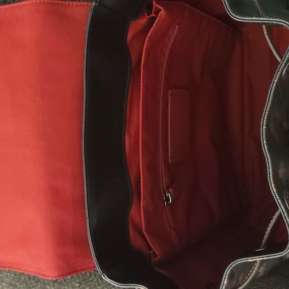 Coach Turner Backpack With Horse And Carriage Dot Print - Picture 3 of 4